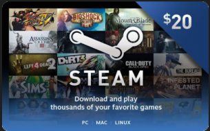 STEAM WALLET CODE 30$ STEAM WALLET